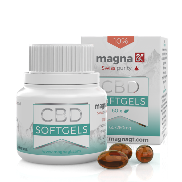 CBD kapsler 10 % 60 stk